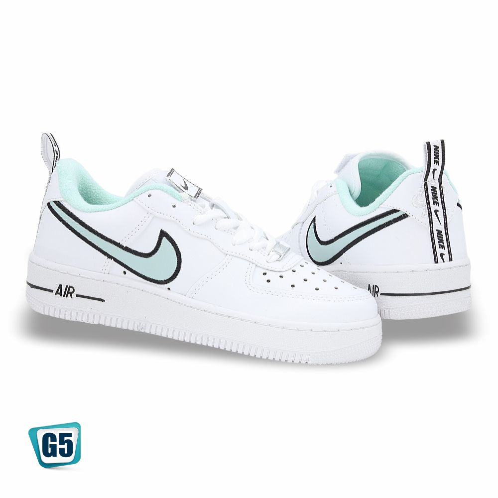 CALZADO URBANO REP NIK AIR FORC AF1MA-9 COLOR BLANCO NEGRO OS