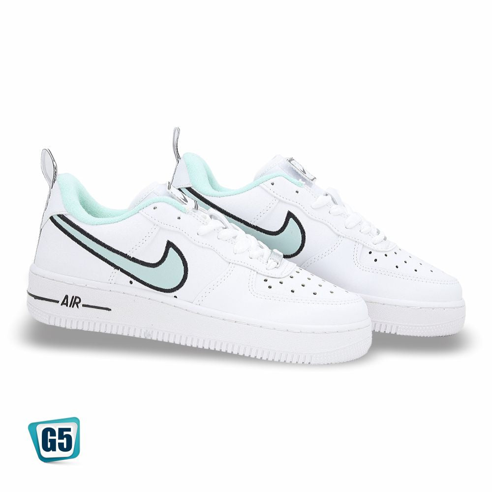 CALZADO URBANO REP NIK AIR FORC AF1MA-9 COLOR BLANCO NEGRO OS