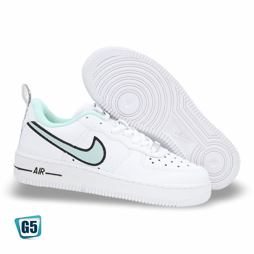 CALZADO URBANO REP NIK AIR FORC AF1MA-9 COLOR BLANCO NEGRO OS