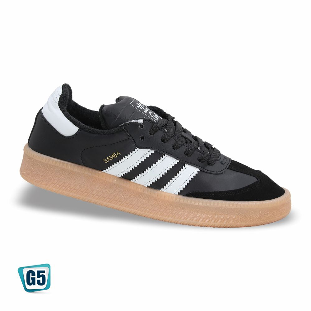 CALZADO URBANO REPLICA SAMBA COLOR NEGRO BLANCO