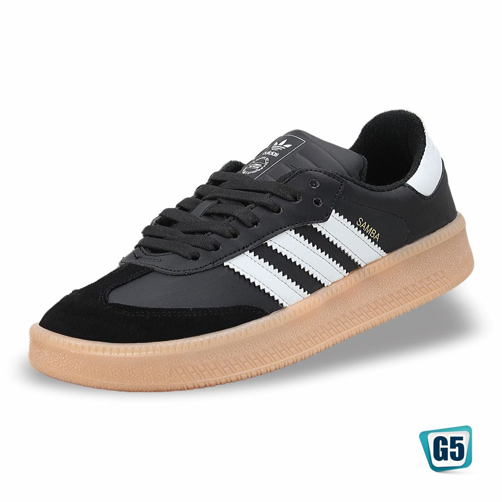 CALZADO URBANO REPLICA SAMBA COLOR NEGRO BLANCO