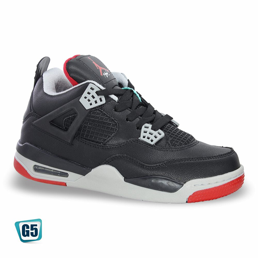 CALZADO BASQUET G530, ESTILO R4YM, COLOR BRED, CORRIDA 23 - 28.5.