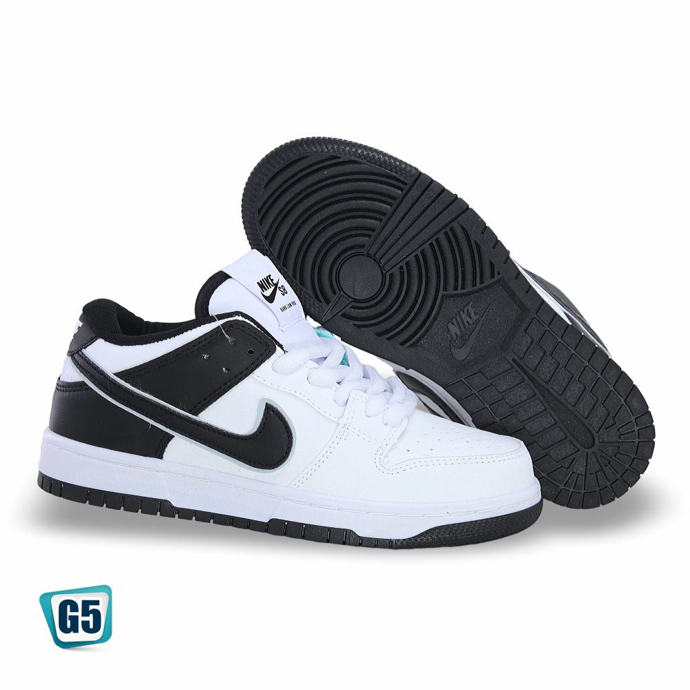 CALZADO URBANO NKE G520, Estilo DUNKLM, Color G.T. WHITE BLACK, Corrida 25 - 30.