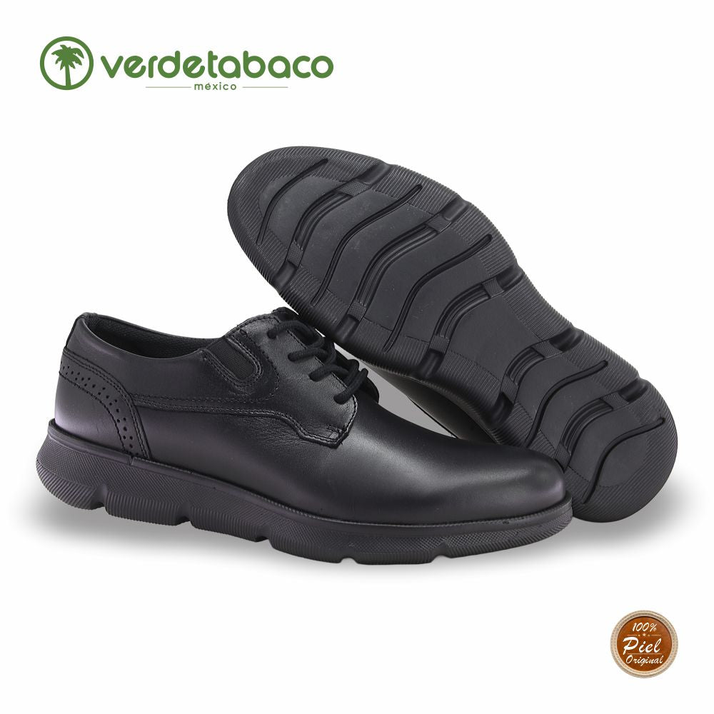 VERDE TABACO, CHOCLO CONFORD PARA CABALLERO, ESTILO 1322, COLOR NEGRO.