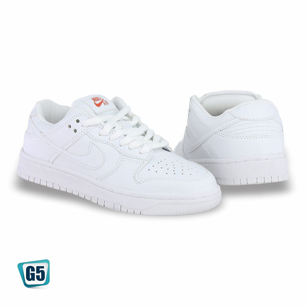 CALZADO URBANO, G520, DUNK, ESTILO DUNKG1, COLOR BLANCO TOTAL.