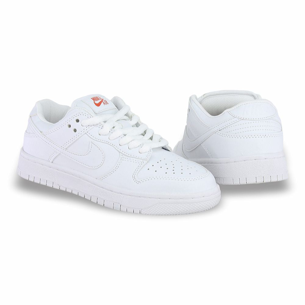 CALZADO URBANO, G520, ESTILO DUNKG1, COLOR BLANCO TOTAL.