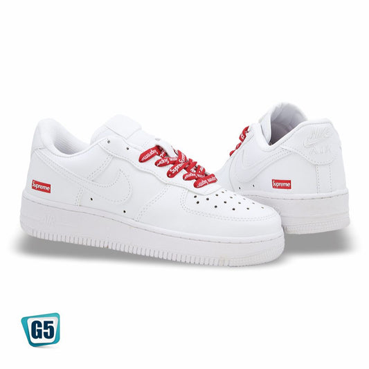 CALZADO URBANO REPLICA NIK MOD. AF1MA-3 COLOR BLANCO