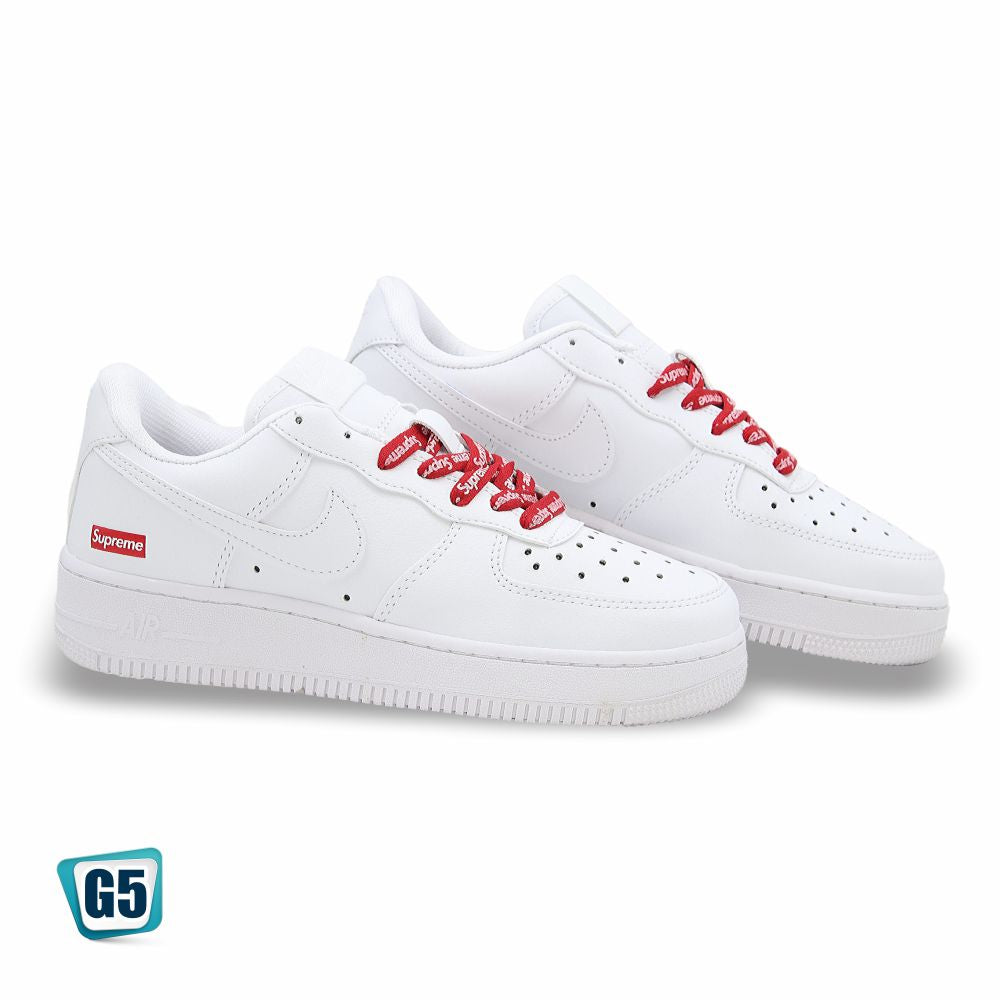 CALZADO URBANO REPLICA NIK MOD. AF1MA-3 COLOR BLANCO