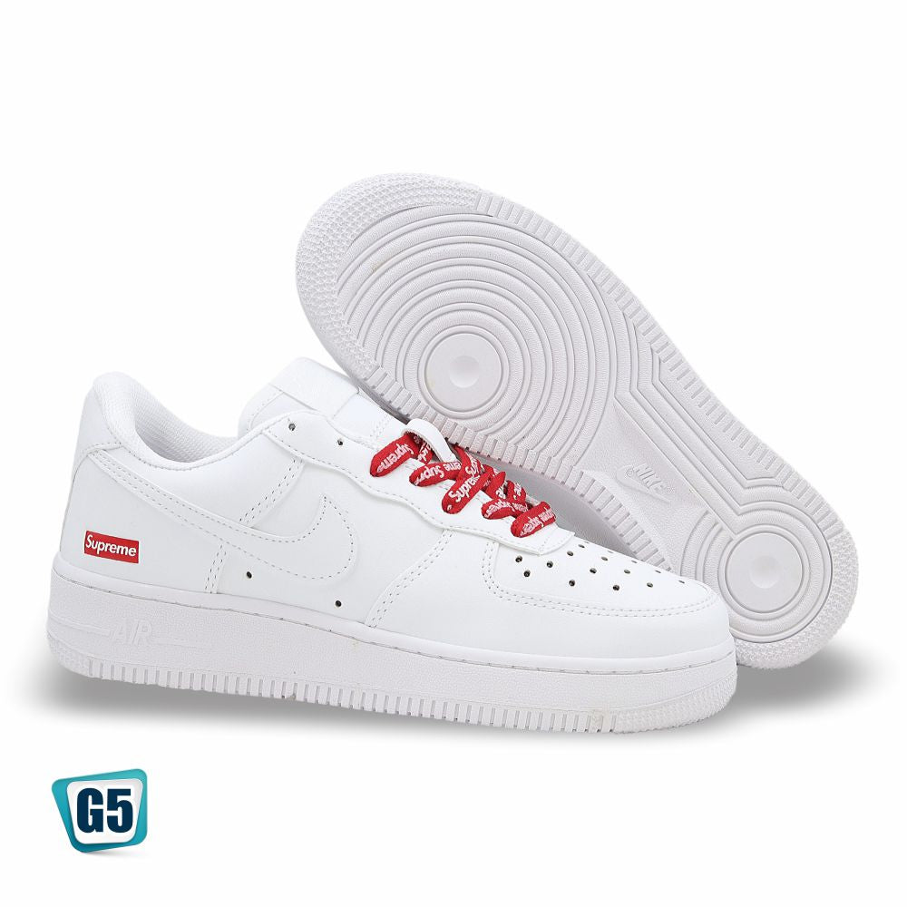 CALZADO URBANO REPLICA NIK MOD. AF1MA-3 COLOR BLANCO