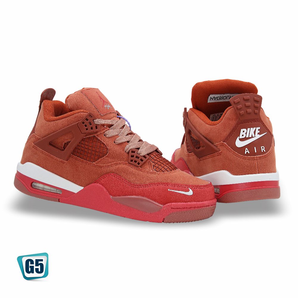 CALZADO URBANO REPLICA AIR JORDAN MOD. R4YM COLOR BIKE BRICK