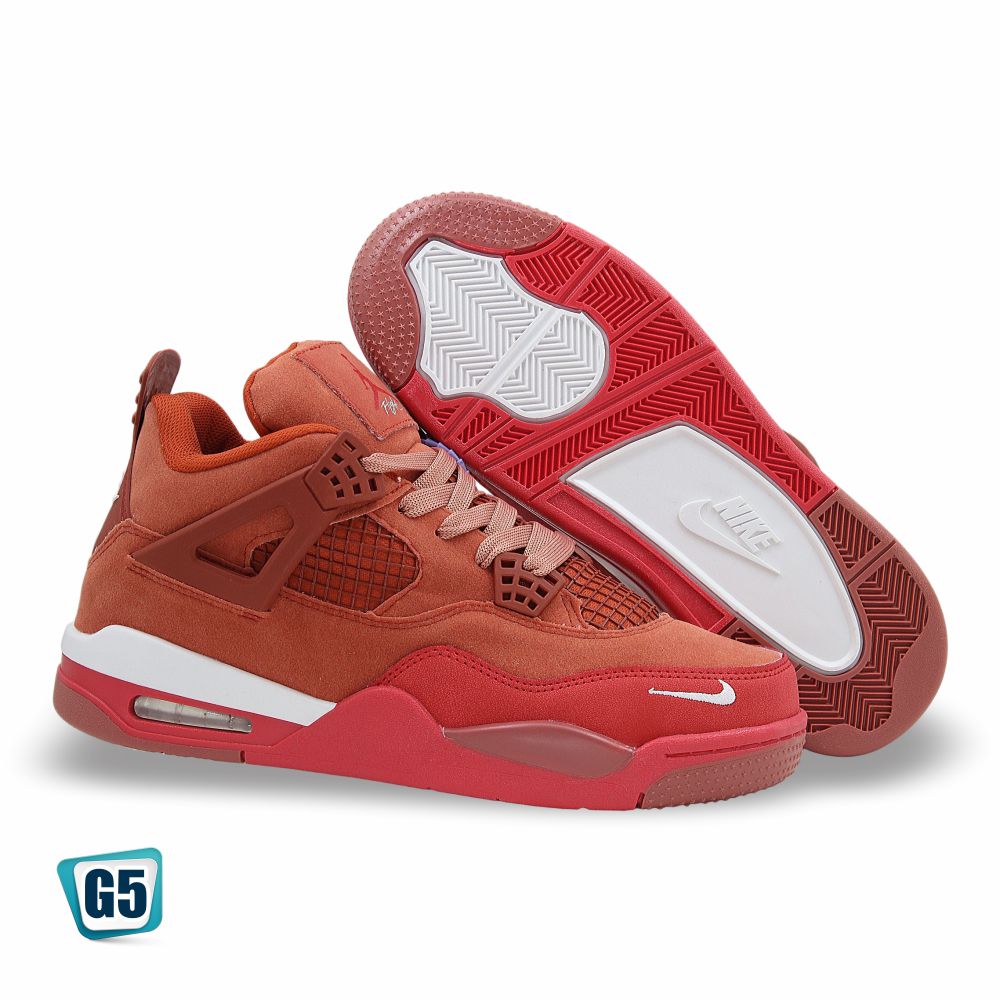 CALZADO URBANO REPLICA AIR JORDAN MOD. R4YM COLOR BIKE BRICK