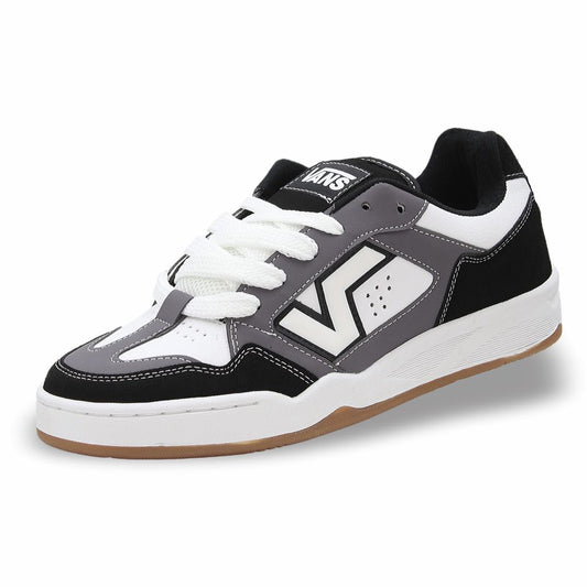 CALZADO URBANO V-029 NEGRO BLANCO NEGRO