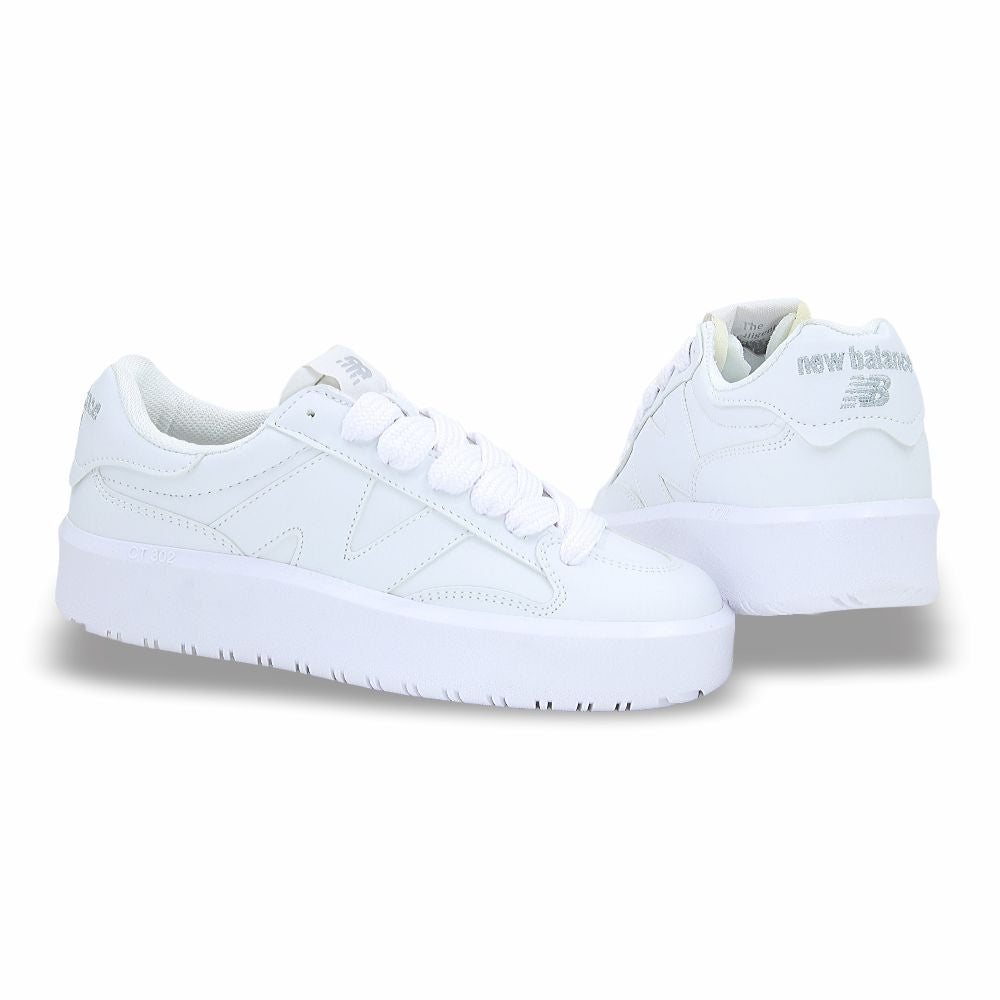 CALZADO URBANO REPLICA NEW BALANCE  MOD CT302G COLOR  BLANCO TOTAL