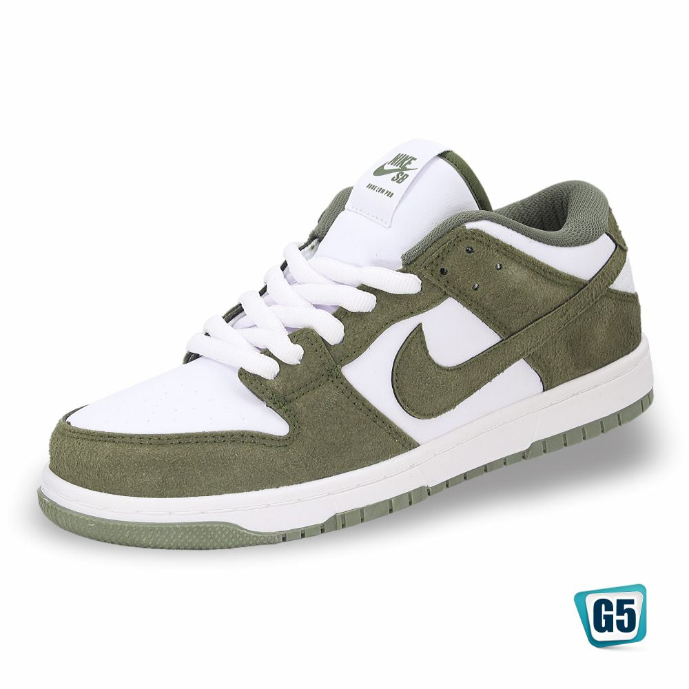 CALZADO URBANO REPLICA NIK DUNK LM COLOR BLANCO MILITAR