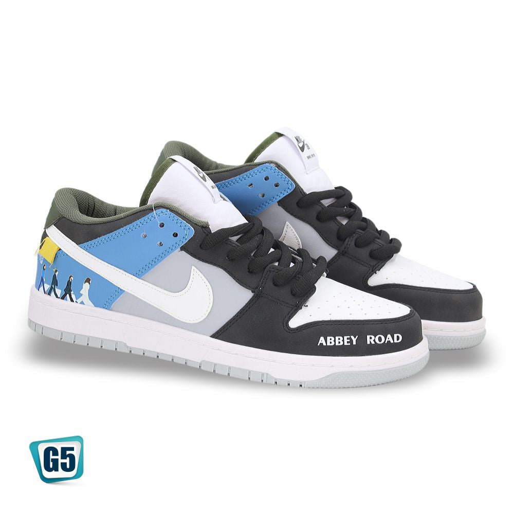 CALZADO URBANO REPLICA NIK DUNK SB COLOR ABBEY ROAD