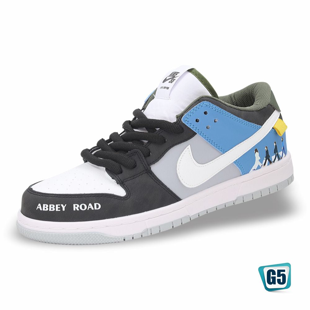 CALZADO URBANO REPLICA NIK DUNK SB COLOR ABBEY ROAD