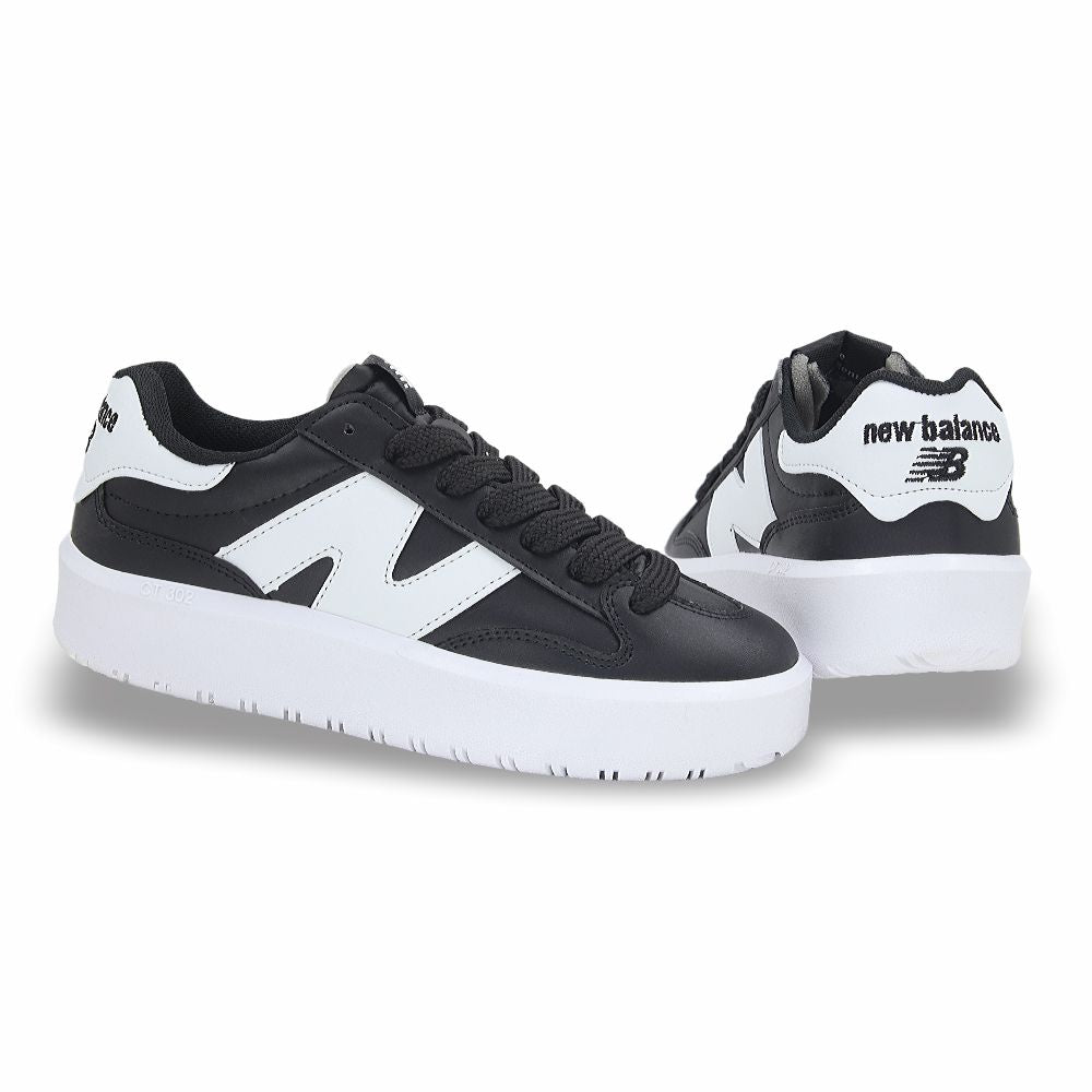 CALZADO URBANO REPLICA NEW BALANCE  MOD CT302G COLOR NEGRO BLANCO