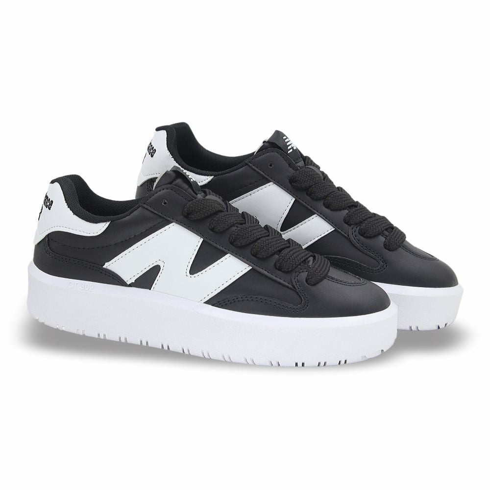 CALZADO URBANO REPLICA NEW BALANCE  MOD CT302G COLOR NEGRO BLANCO