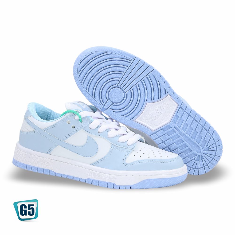 CALZADO URBANO REPLICA NIK DUNK G1 COLOR BLANCO CIELO