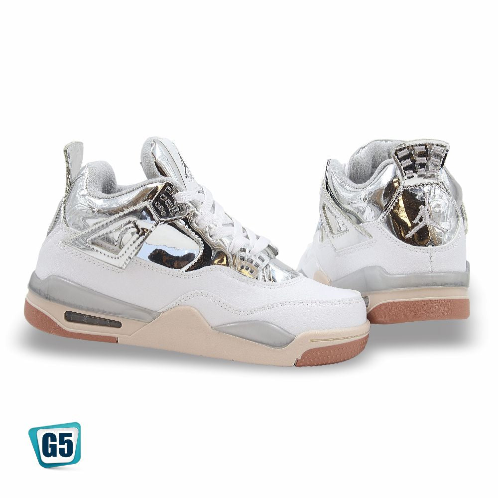 CALZADO URBANO REPLICA AIR JORDAN MOD. R4-2YM COLOR RAYO