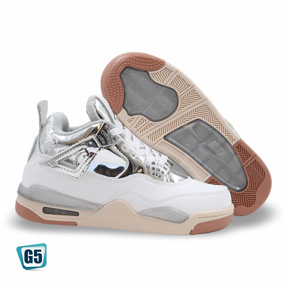 CALZADO URBANO REPLICA AIR JORDAN MOD. R4-2YM COLOR RAYO