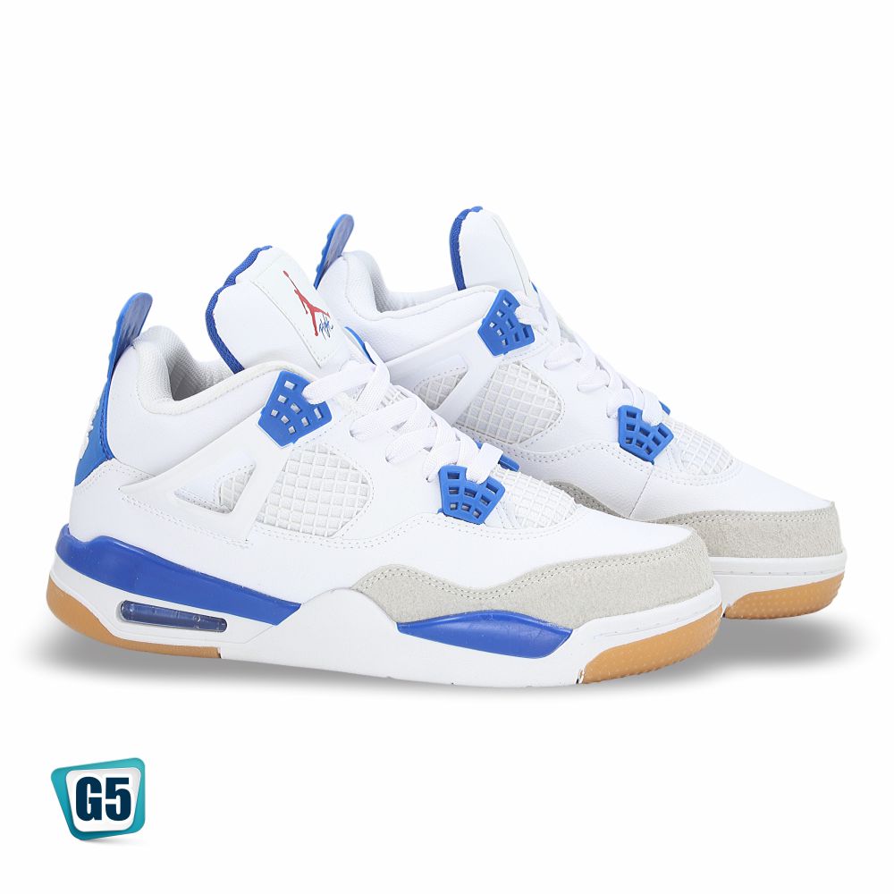 CALZADO URBANO REPLICA AIR JORDAN MOD. R4YM COLOR BLUE NAVY