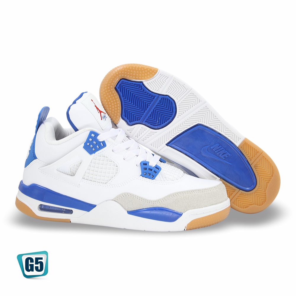 CALZADO URBANO REPLICA AIR JORDAN MOD. R4YM COLOR BLUE NAVY