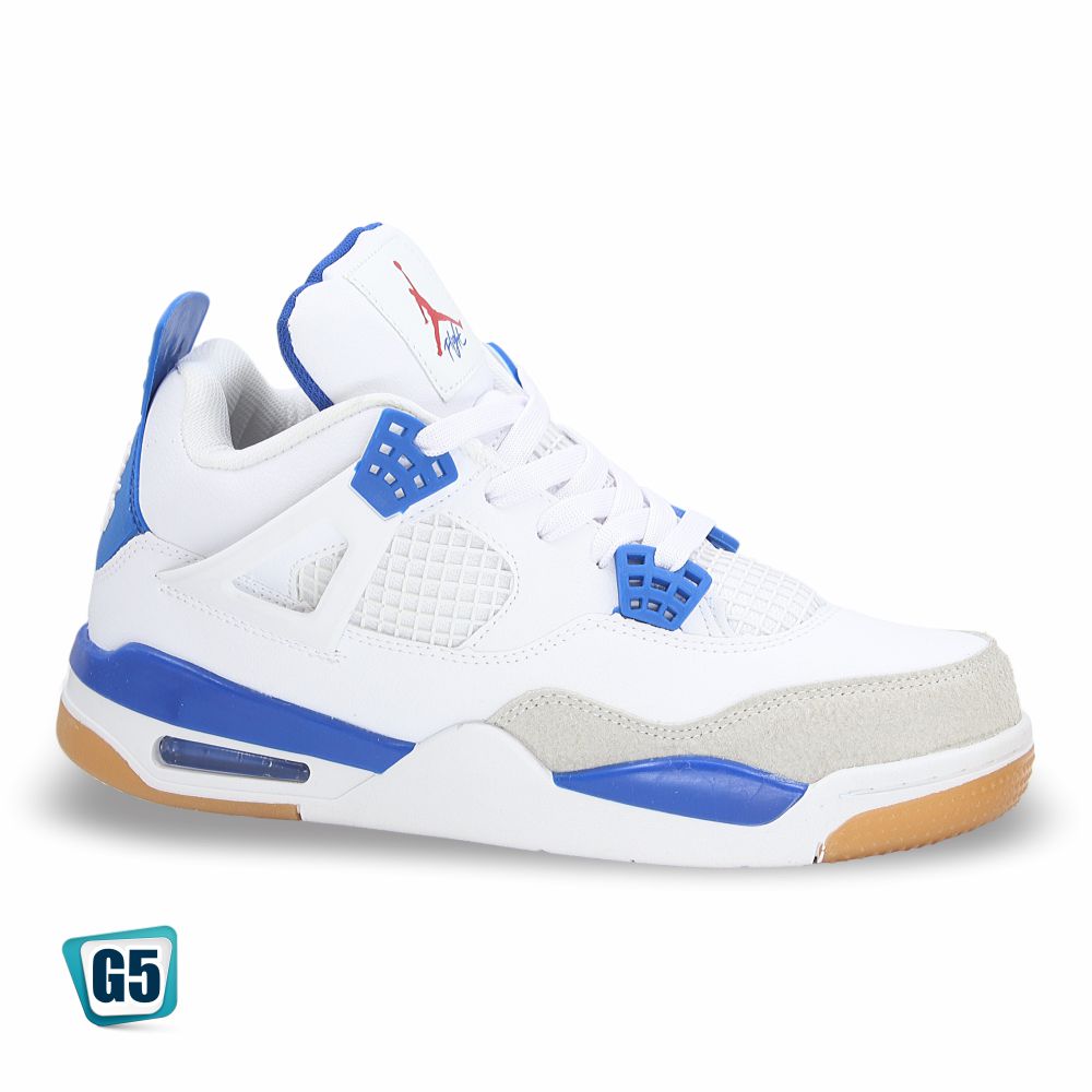 CALZADO URBANO REPLICA AIR JORDAN MOD. R4YM COLOR BLUE NAVY